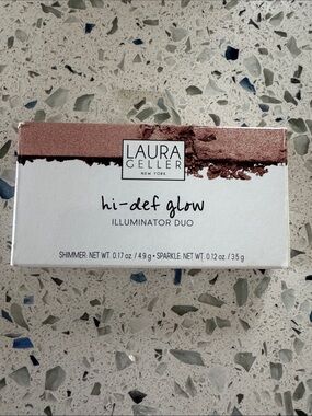 Laura Geller Illuminator Duo - Rose Gold & Champagne Shimmer